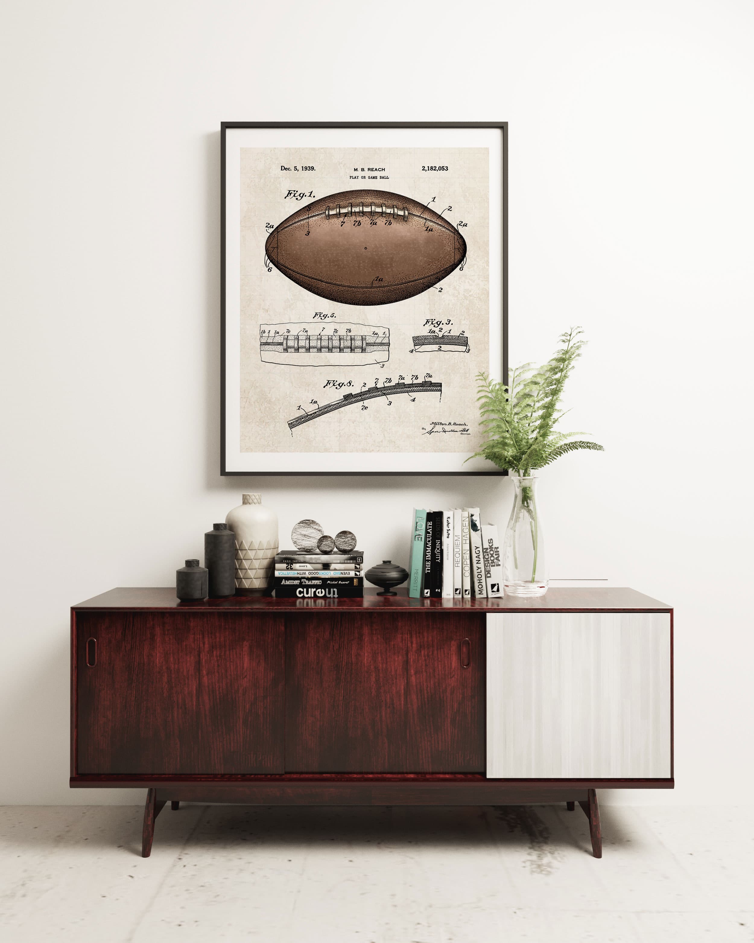 Printable Download: Vintage Football Patents Set - Image 6