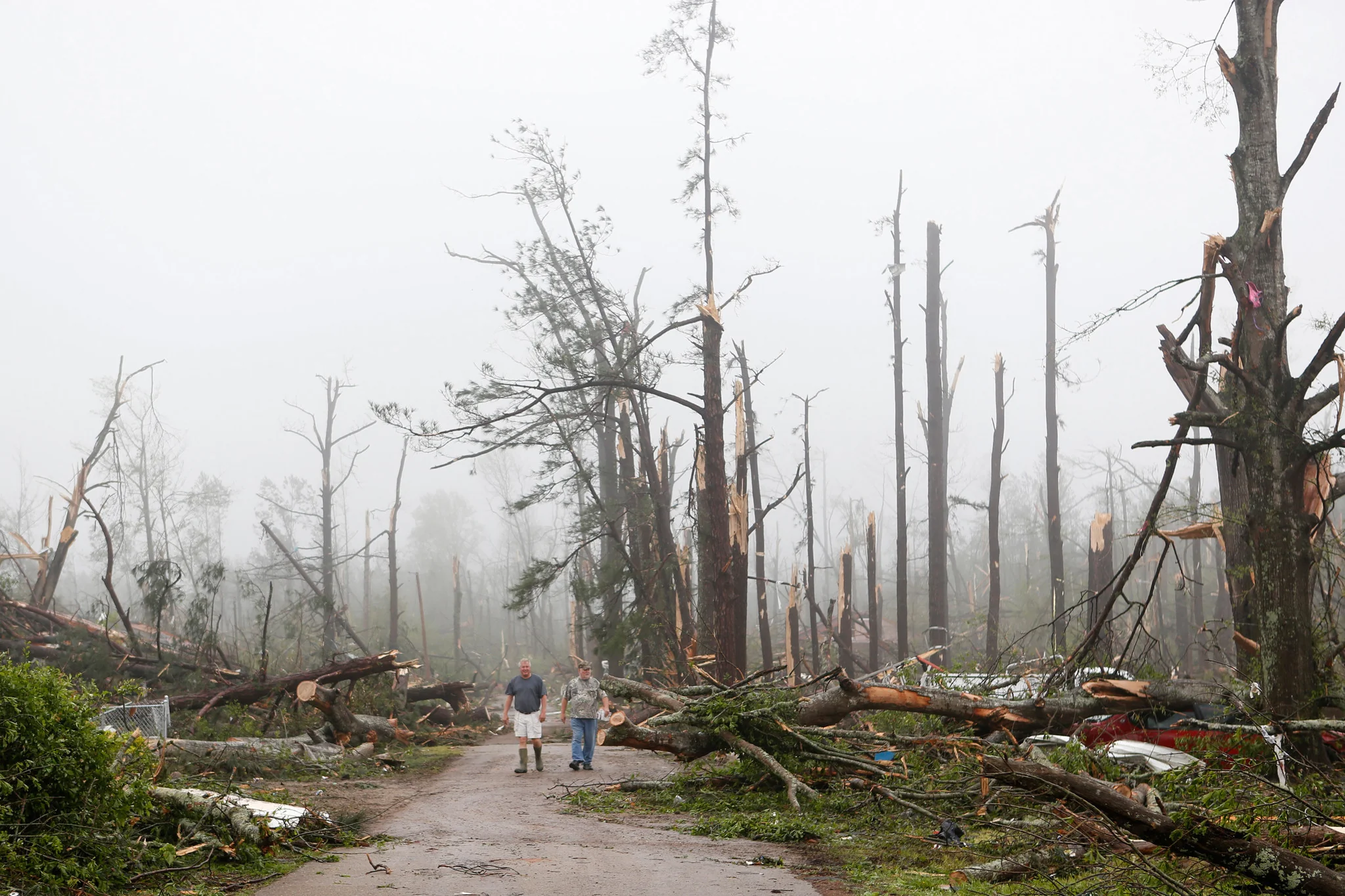 31 Miles of Destruction: The Aftermath of a Tornado that Ripped Through Northeast Mississippi - Image 6