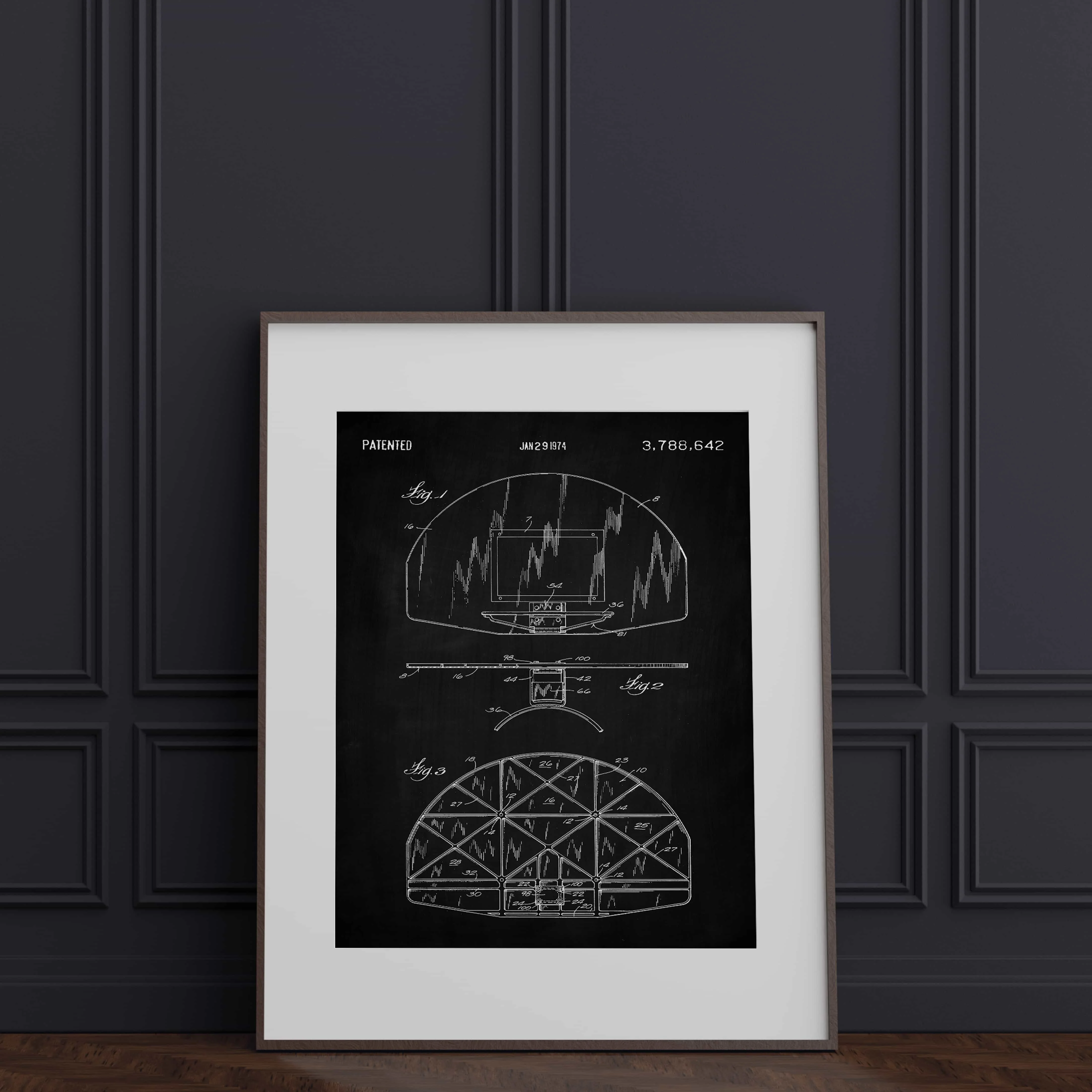 Printable Download: Vintage Basketball Patents Set - Image 15
