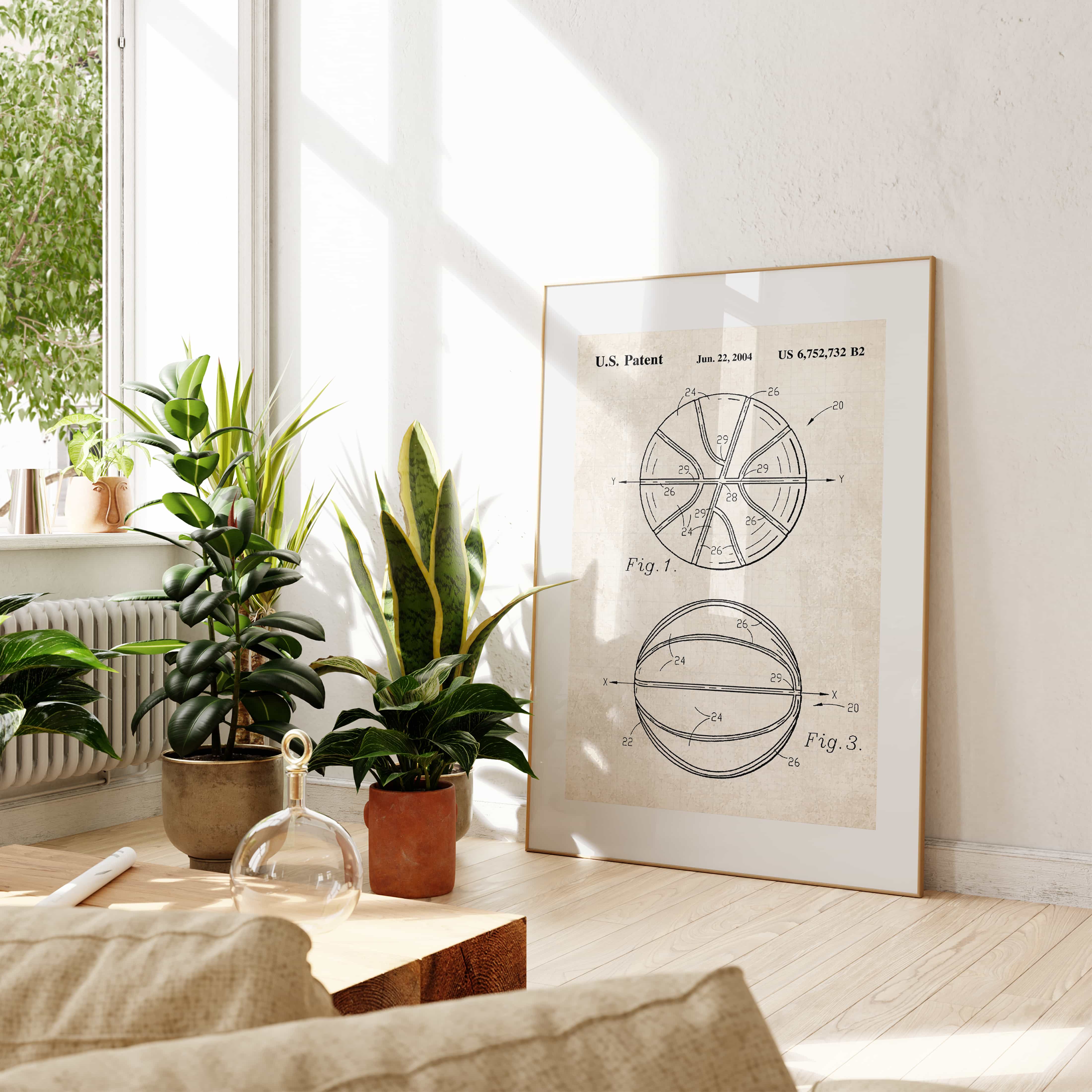 Printable Download: Vintage Basketball Patents Set - Image 16