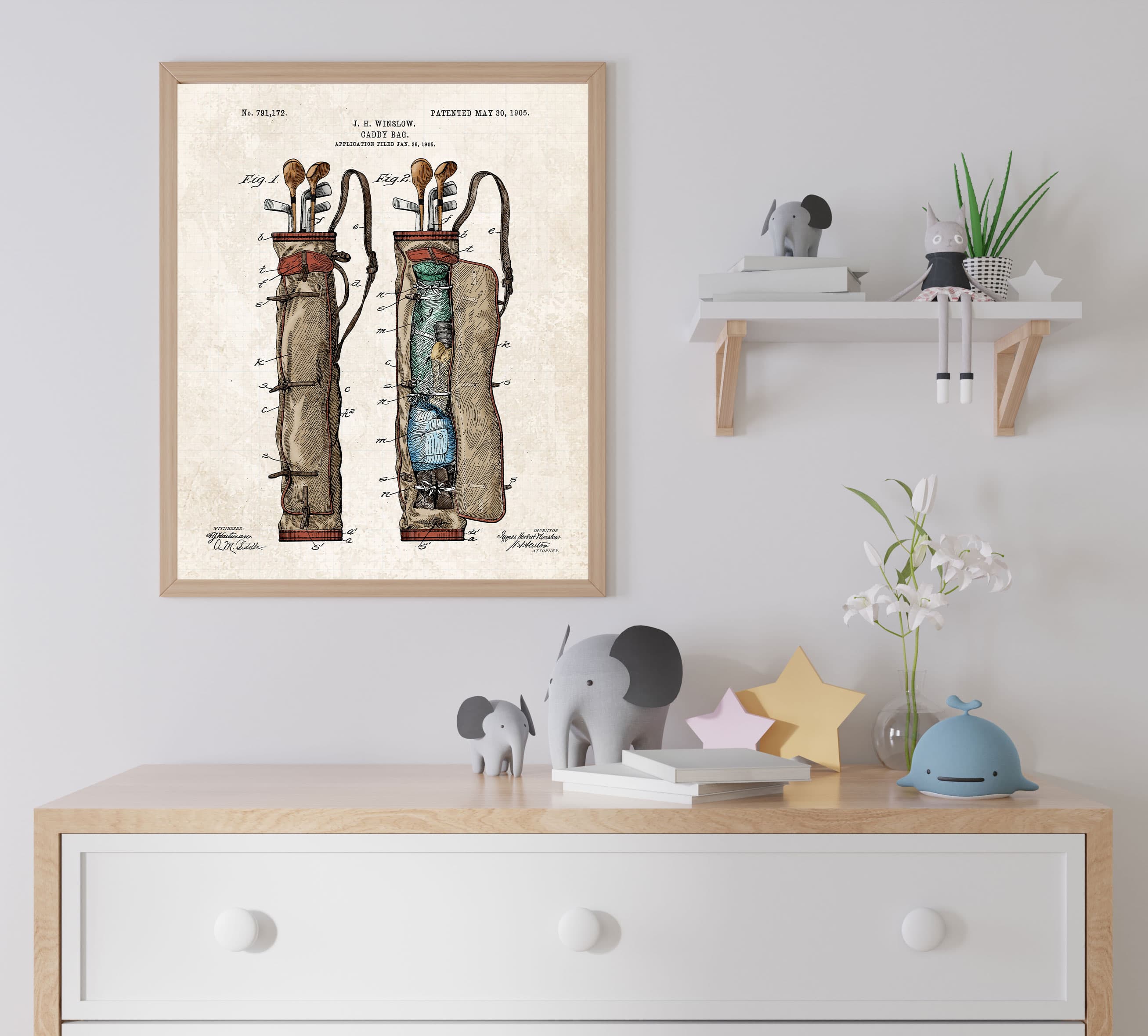 Printable Download: Vintage Golf Patents Set - Image 12