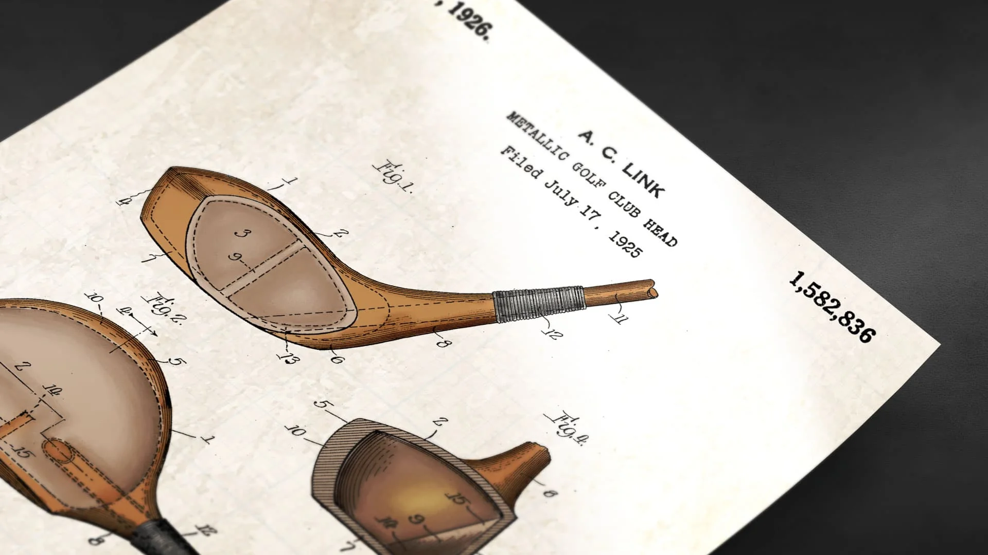 Printable Download: Vintage Golf Patents Set - Image 16