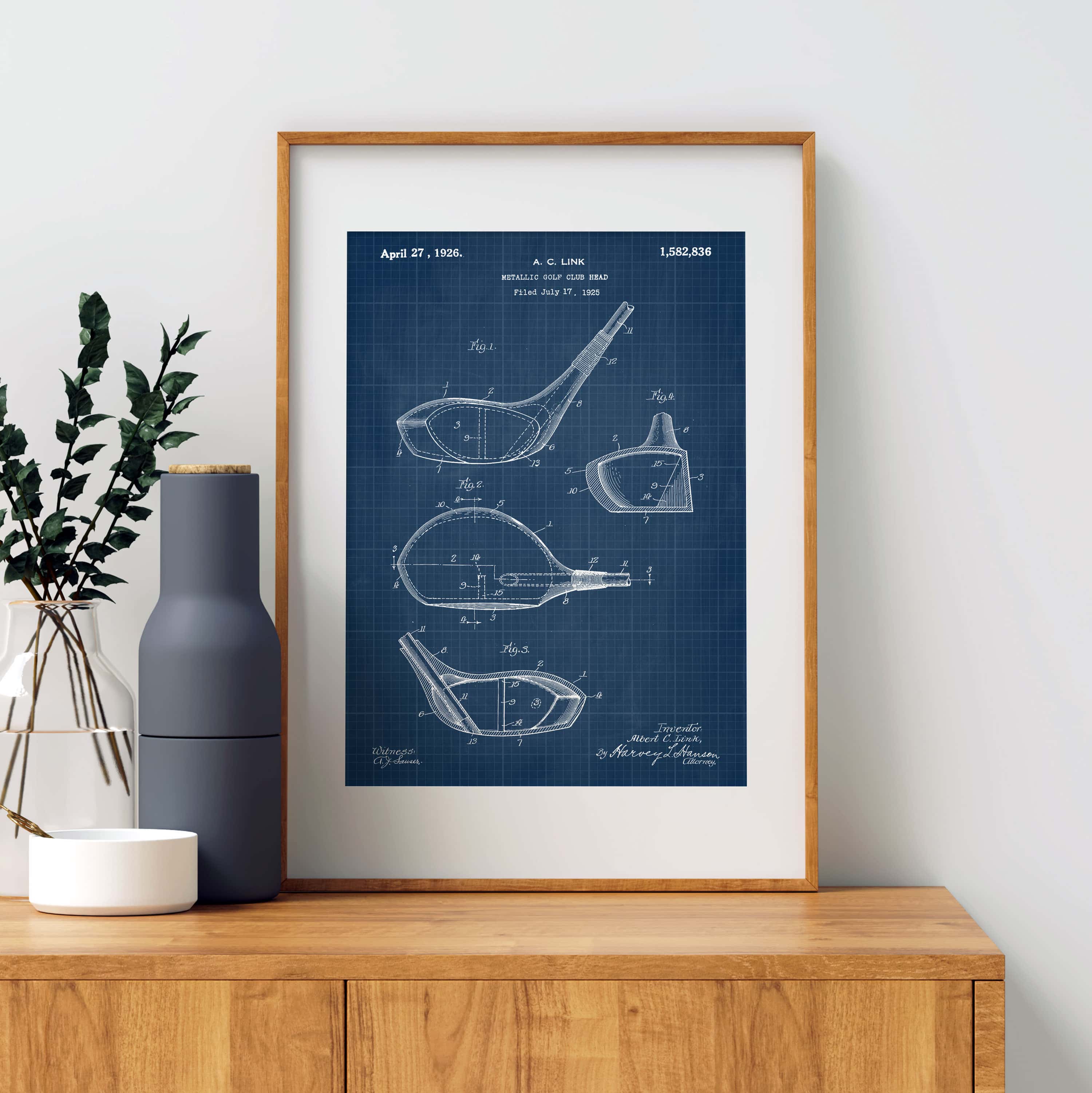 Printable Download: Vintage Golf Patents Set - Image 4