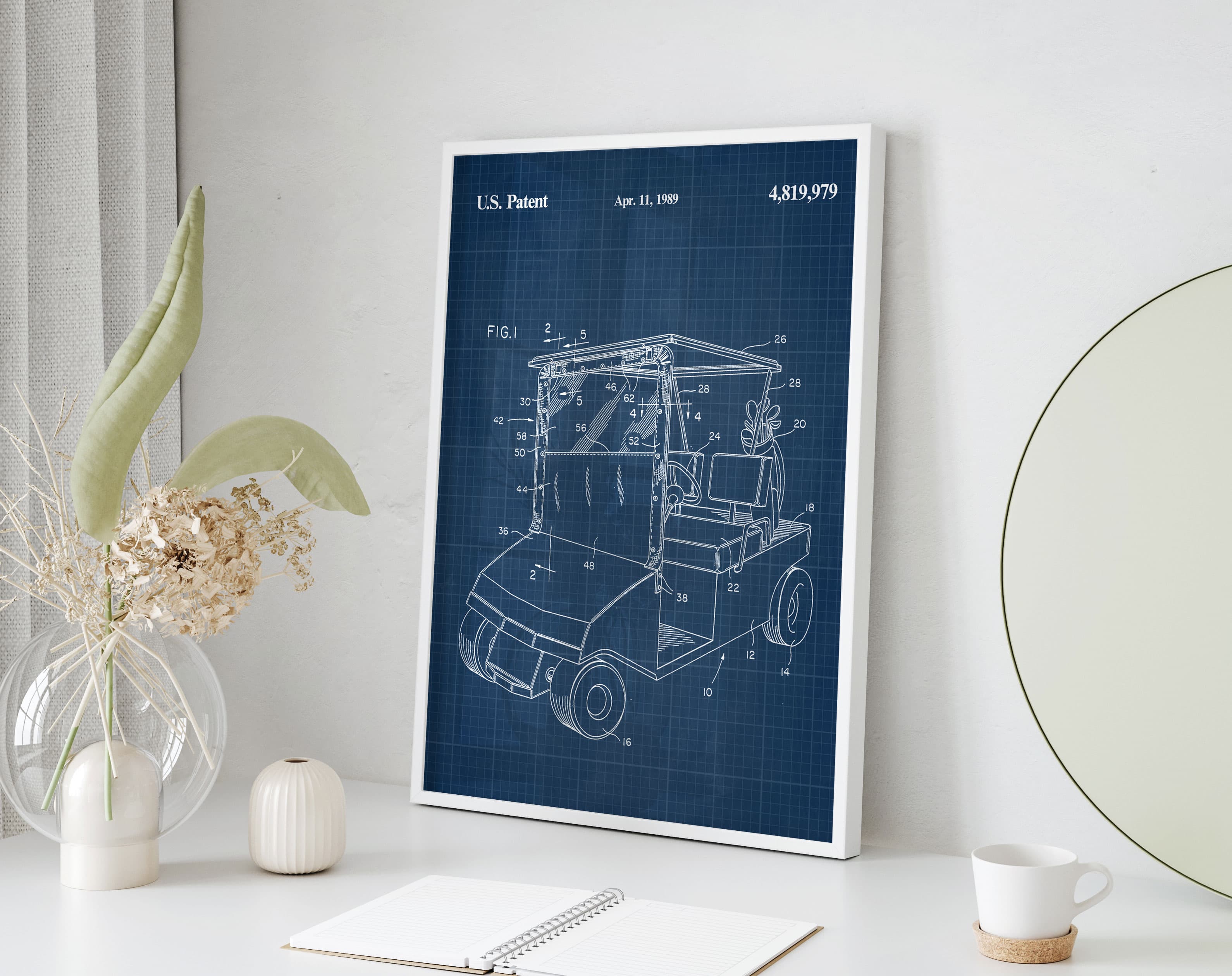 Printable Download: Vintage Golf Patents Set - Image 5