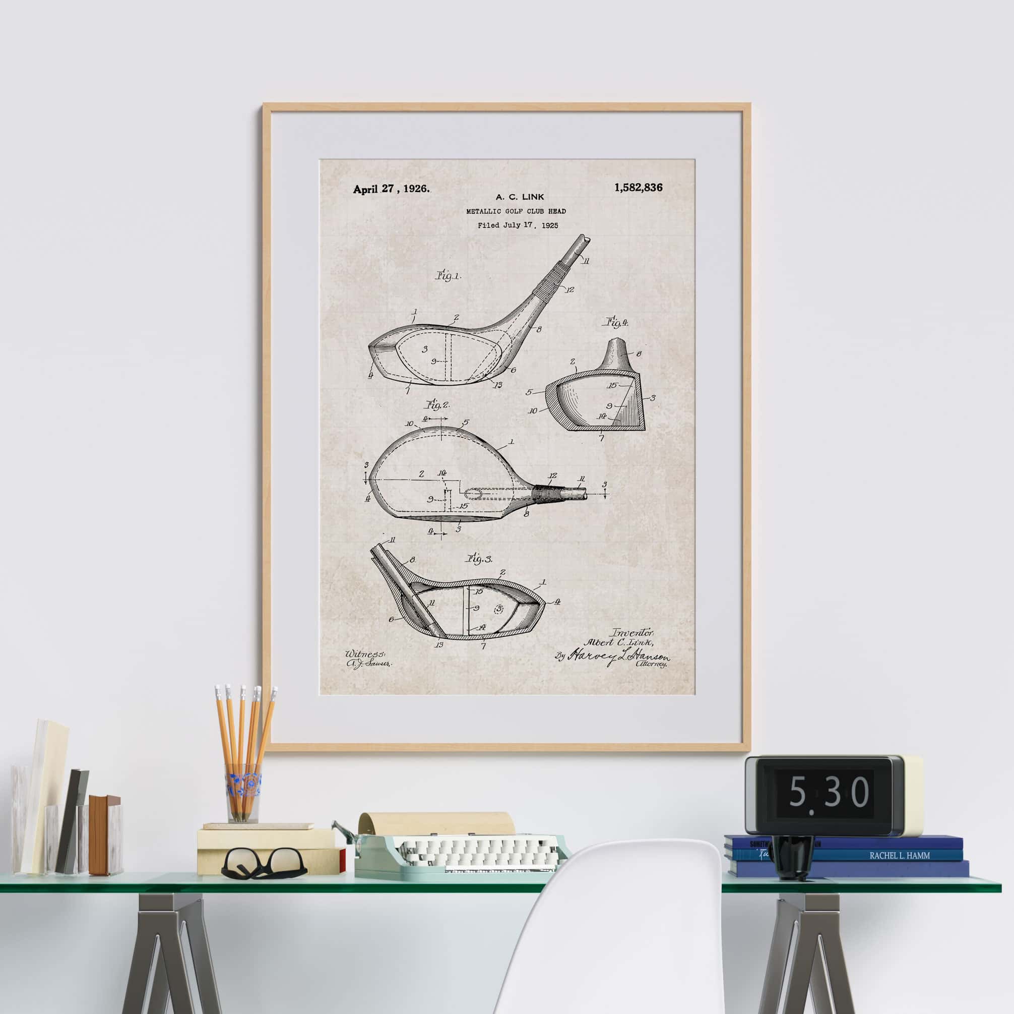 Printable Download: Vintage Golf Patents Set - Image 7