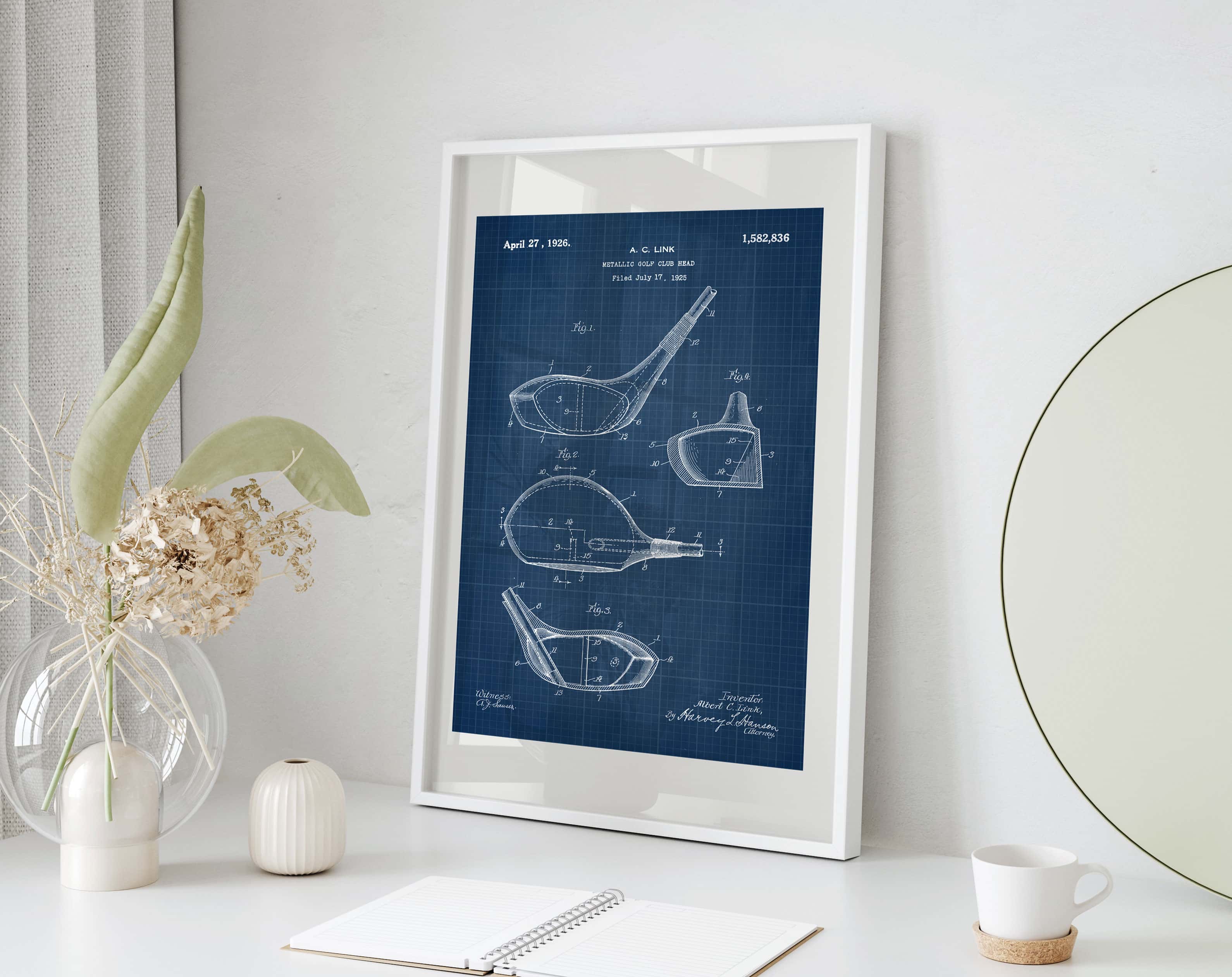 Printable Download: Vintage Golf Patents Set - Image 8