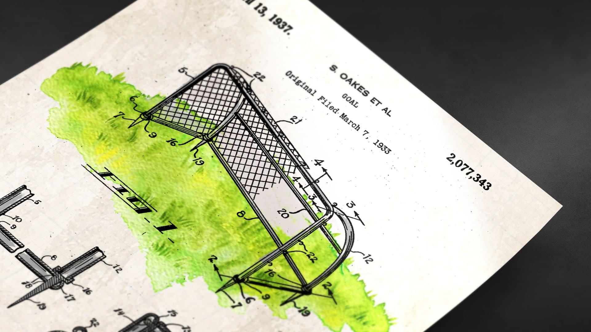 Printable Download: Vintage Soccer Patents Set - Image 10