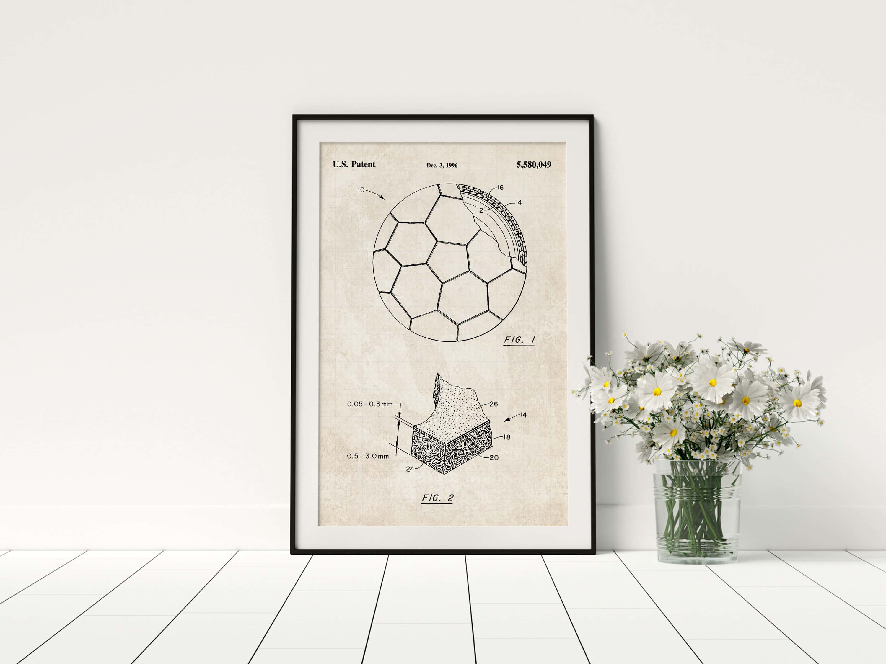 Printable Download: Vintage Soccer Patents Set - Image 6