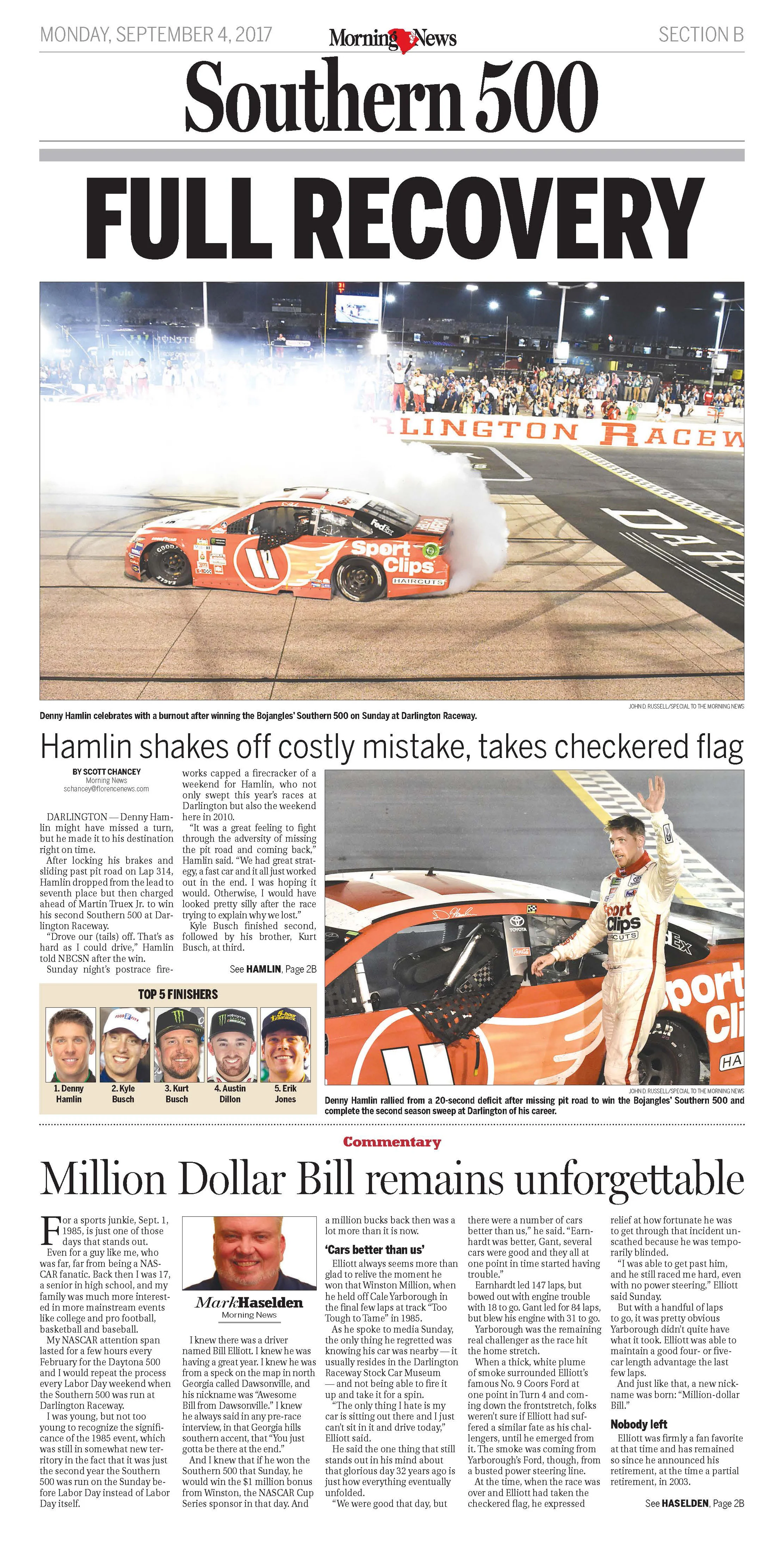 Southern 500: 70 Years of Thrills and Chills, Drama and Dents at Darlington Raceway - Image 14