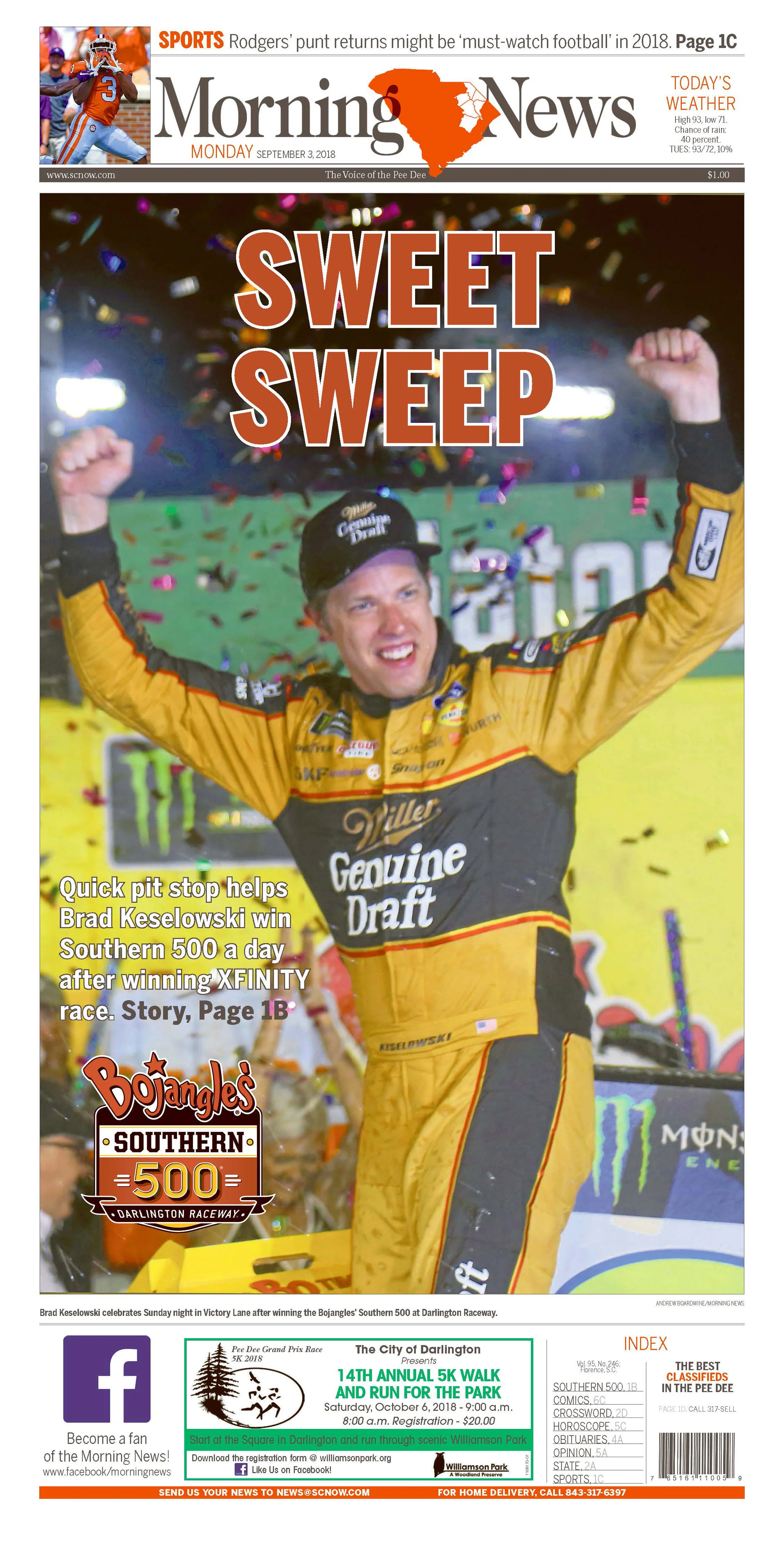 Southern 500: 70 Years of Thrills and Chills, Drama and Dents at Darlington Raceway - Image 18