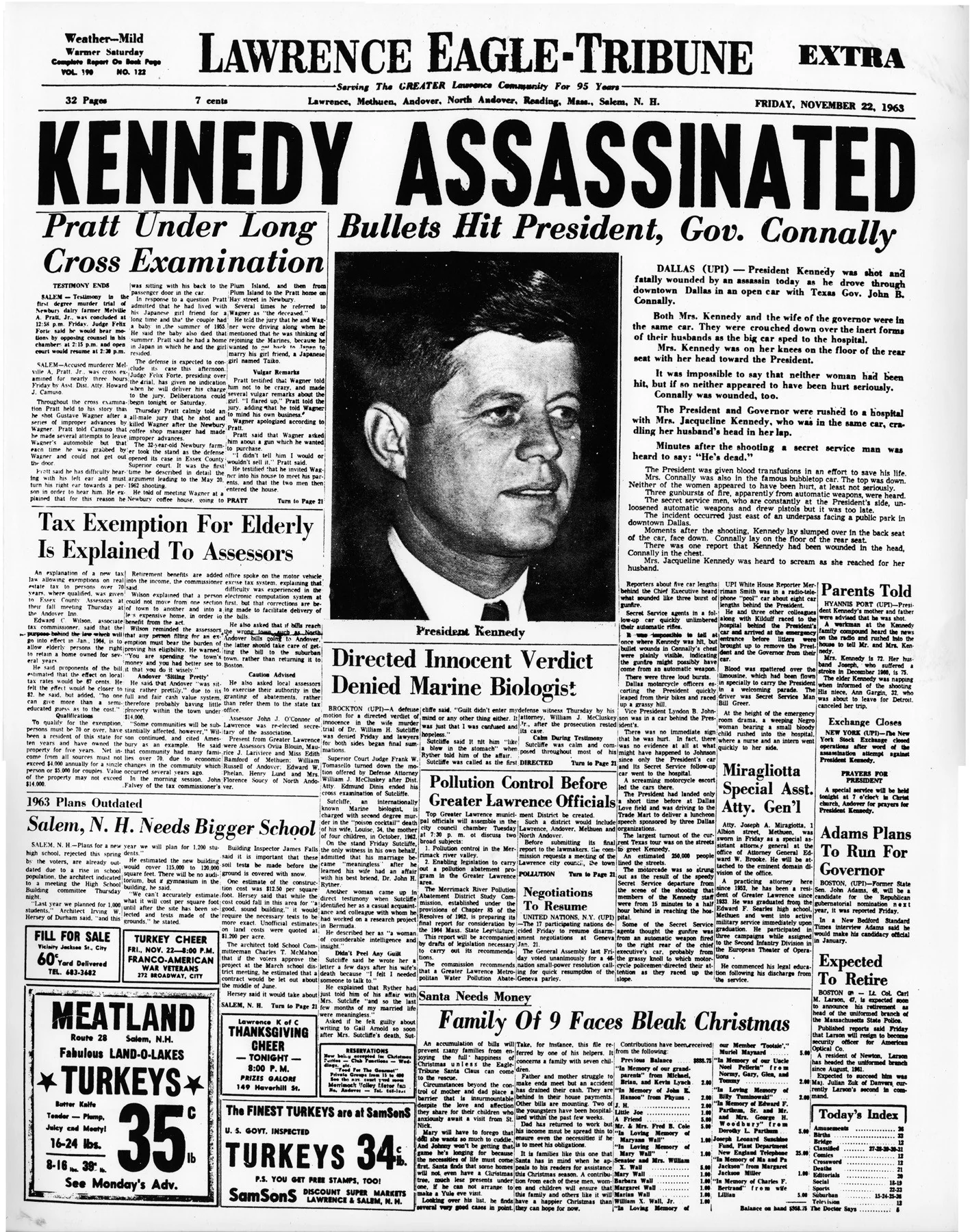 The Eagle-Tribune: Historic Front Pages - 1867-2013 - Image 11