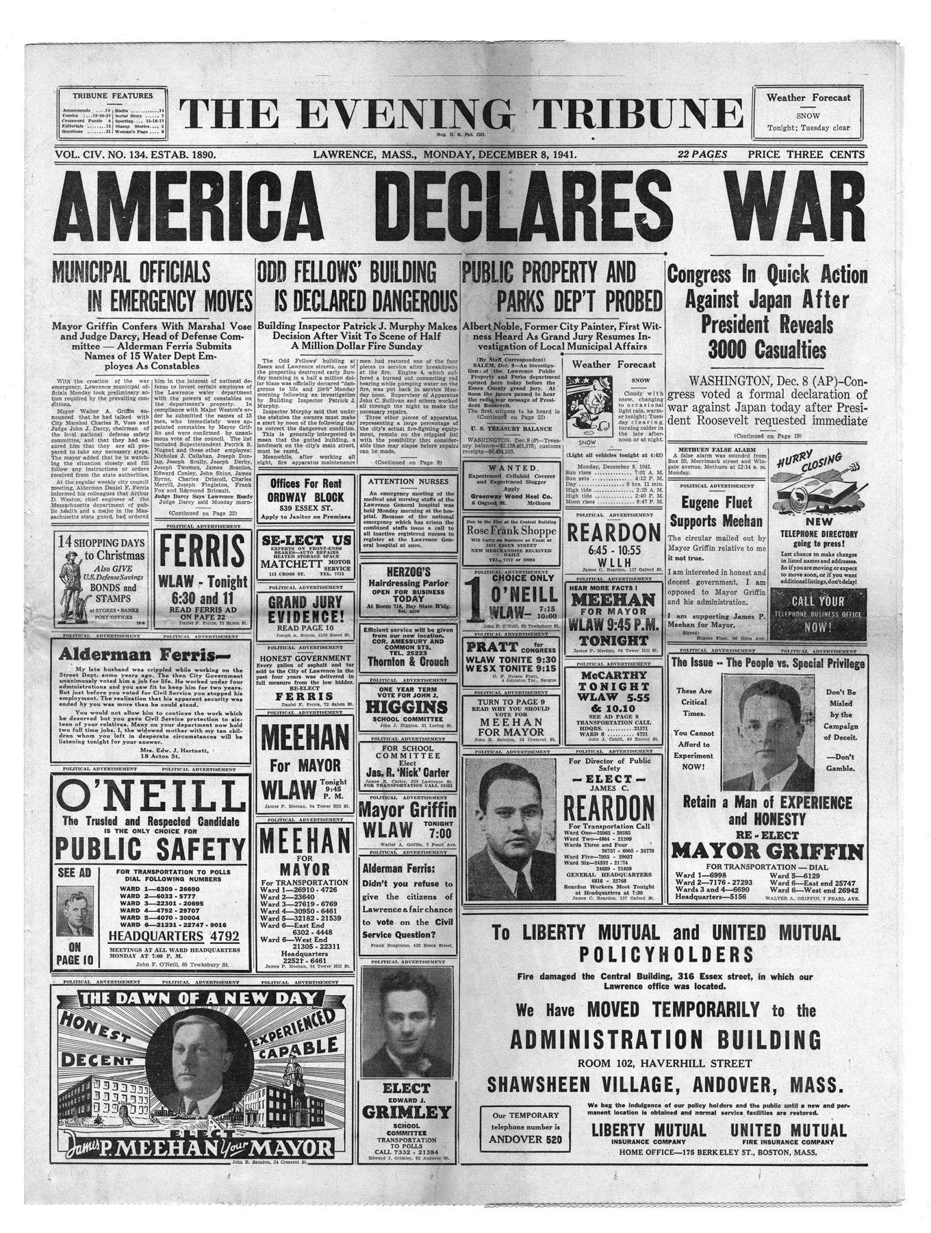 The Eagle-Tribune: Historic Front Pages - 1867-2013 - Image 4