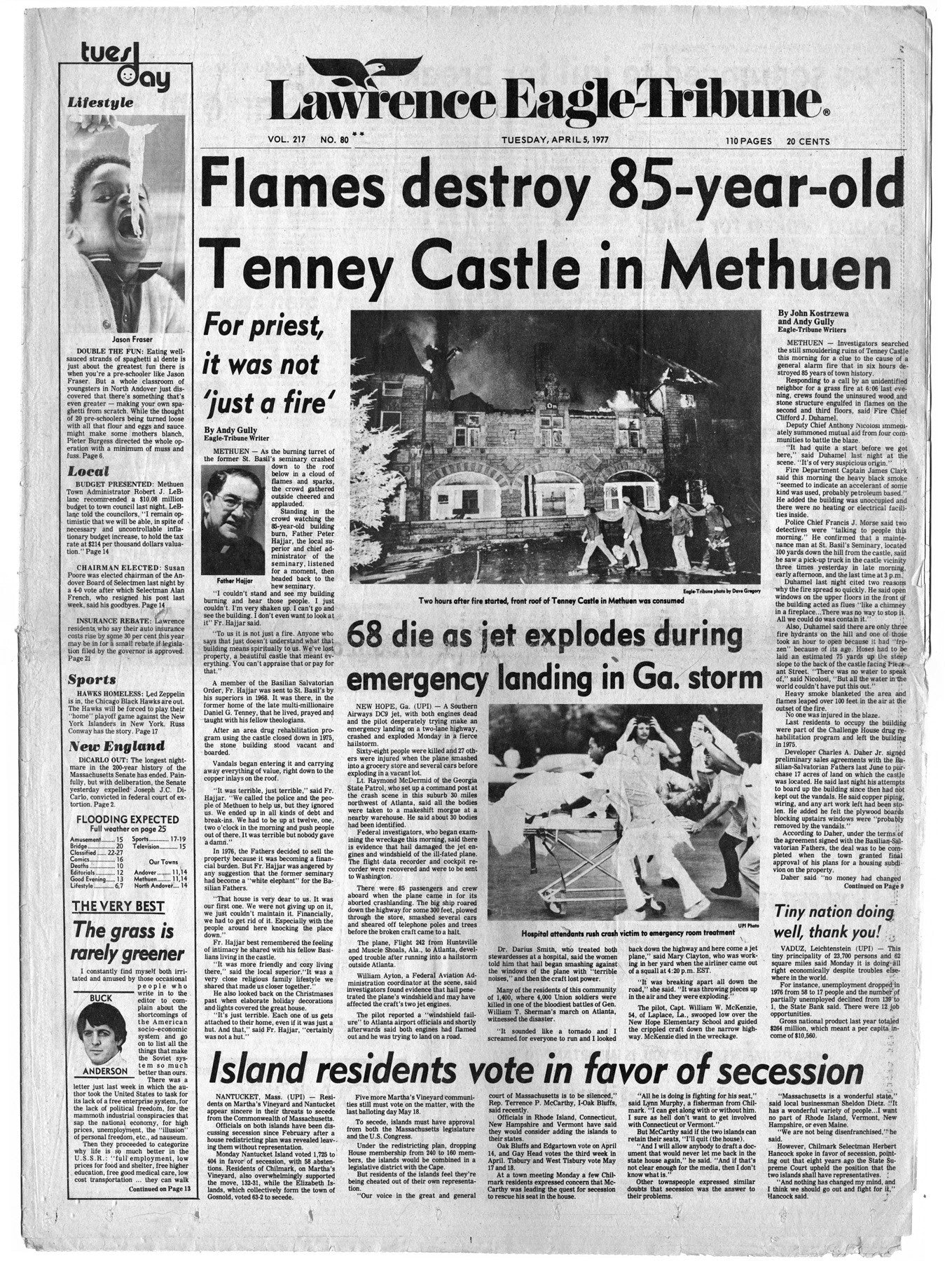 The Eagle-Tribune: Historic Front Pages - 1867-2013 - Image 7