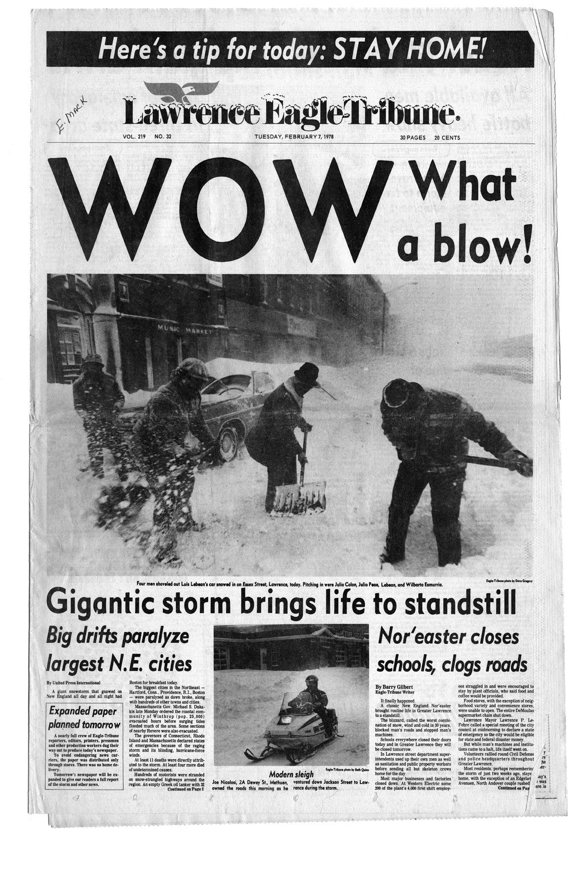 The Eagle-Tribune: Historic Front Pages - 1867-2013 - Image 8