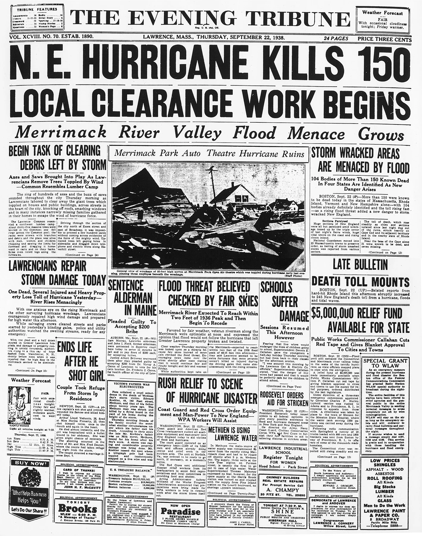 The Eagle-Tribune: Historic Front Pages - 1867-2013 - Image 9