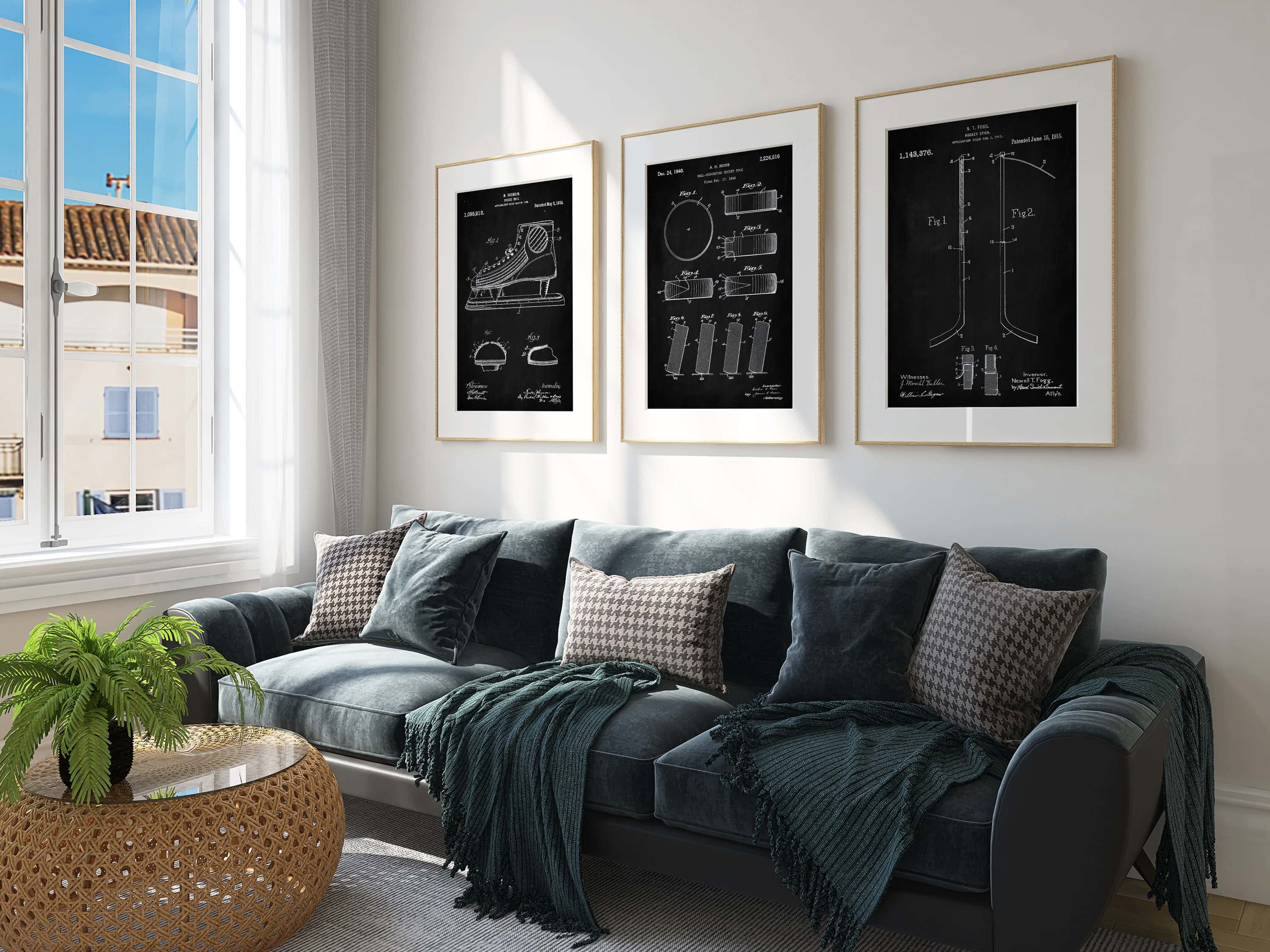 Printable Download: Vintage Hockey Patents Set - Image 6