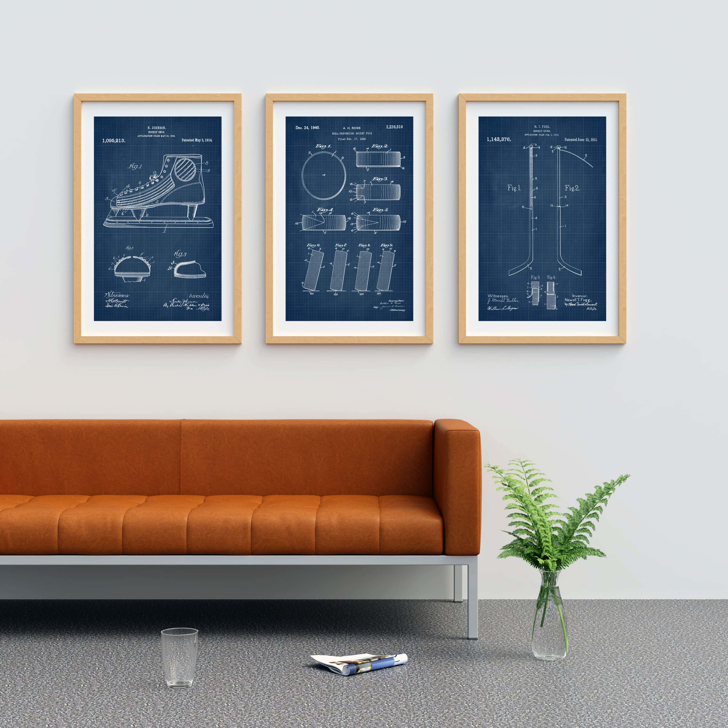 Printable Download: Vintage Hockey Patents Set - Image 9